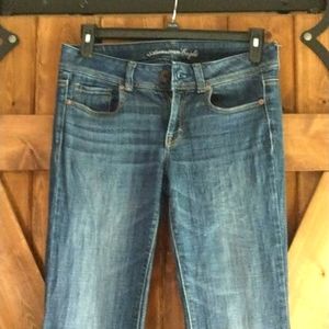 American Eagle low-rise boot cut jeans